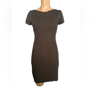 Nine West Chocolate Mini Dress size S